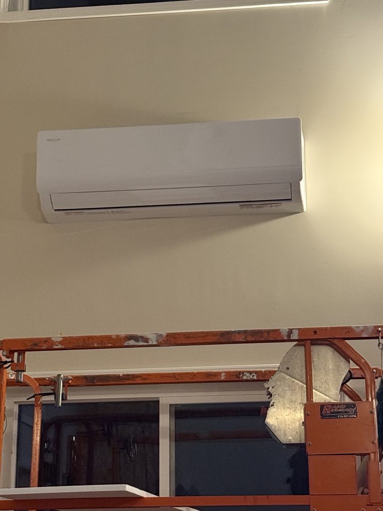 Wall-mounted ductless system
